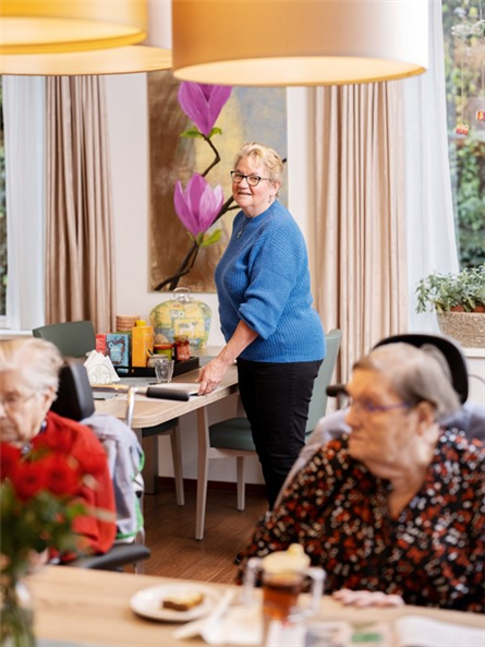 Truus (65 jaar), vrijwilliger in De Eigenwaard: 